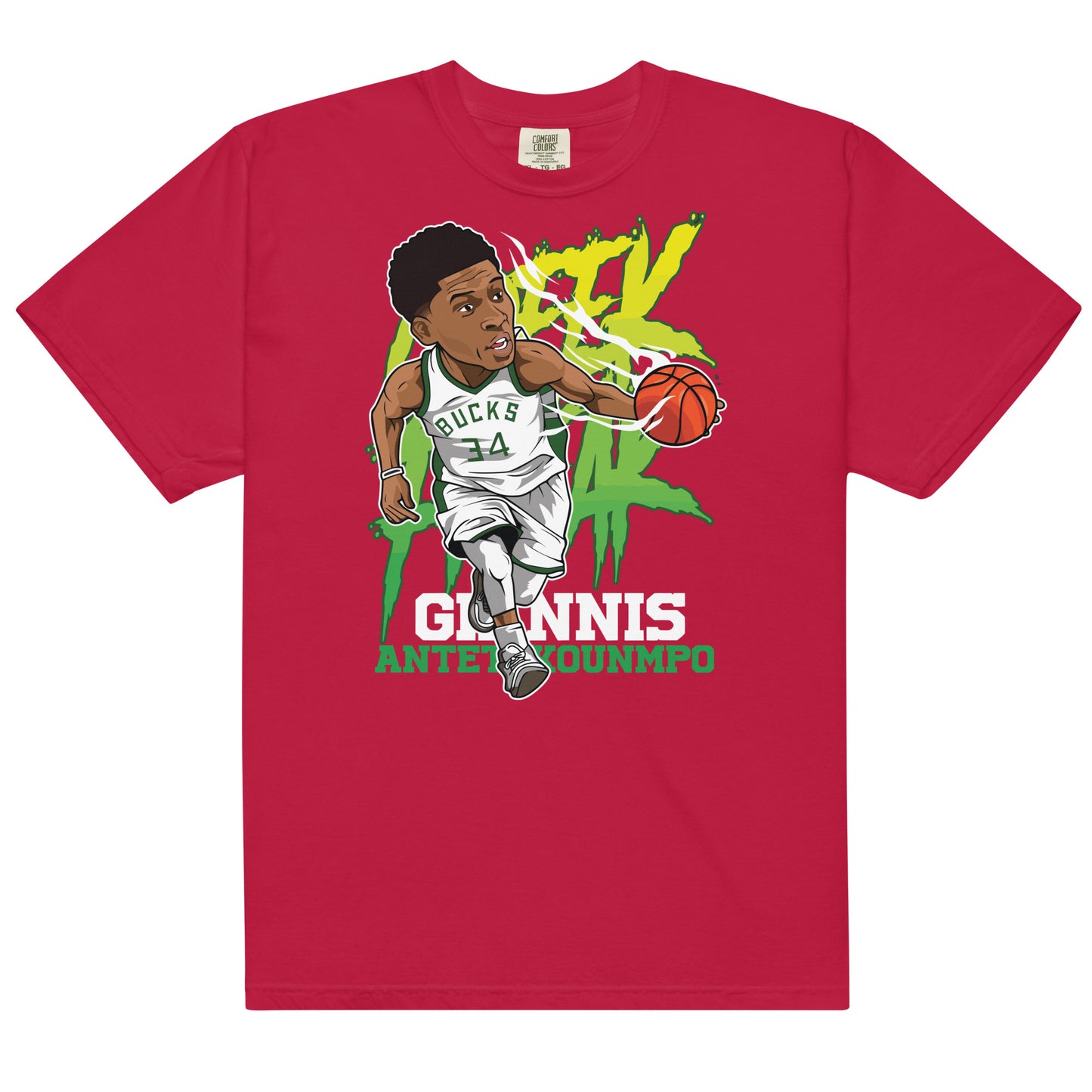 Sports Zone X The Greek Freak Basketball Graphics T Shirt
