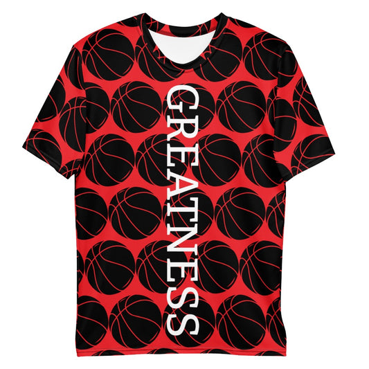 Sports Zone X Mens Greatness Basketball Graphics Tee - Sports Zone X