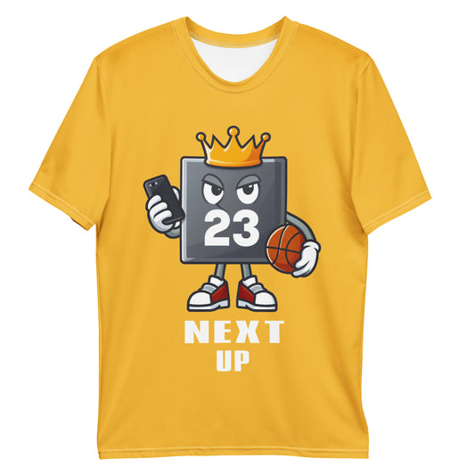 Sports Zone X Men's "Next Up" Contender Basketball Stylish T-Shirt