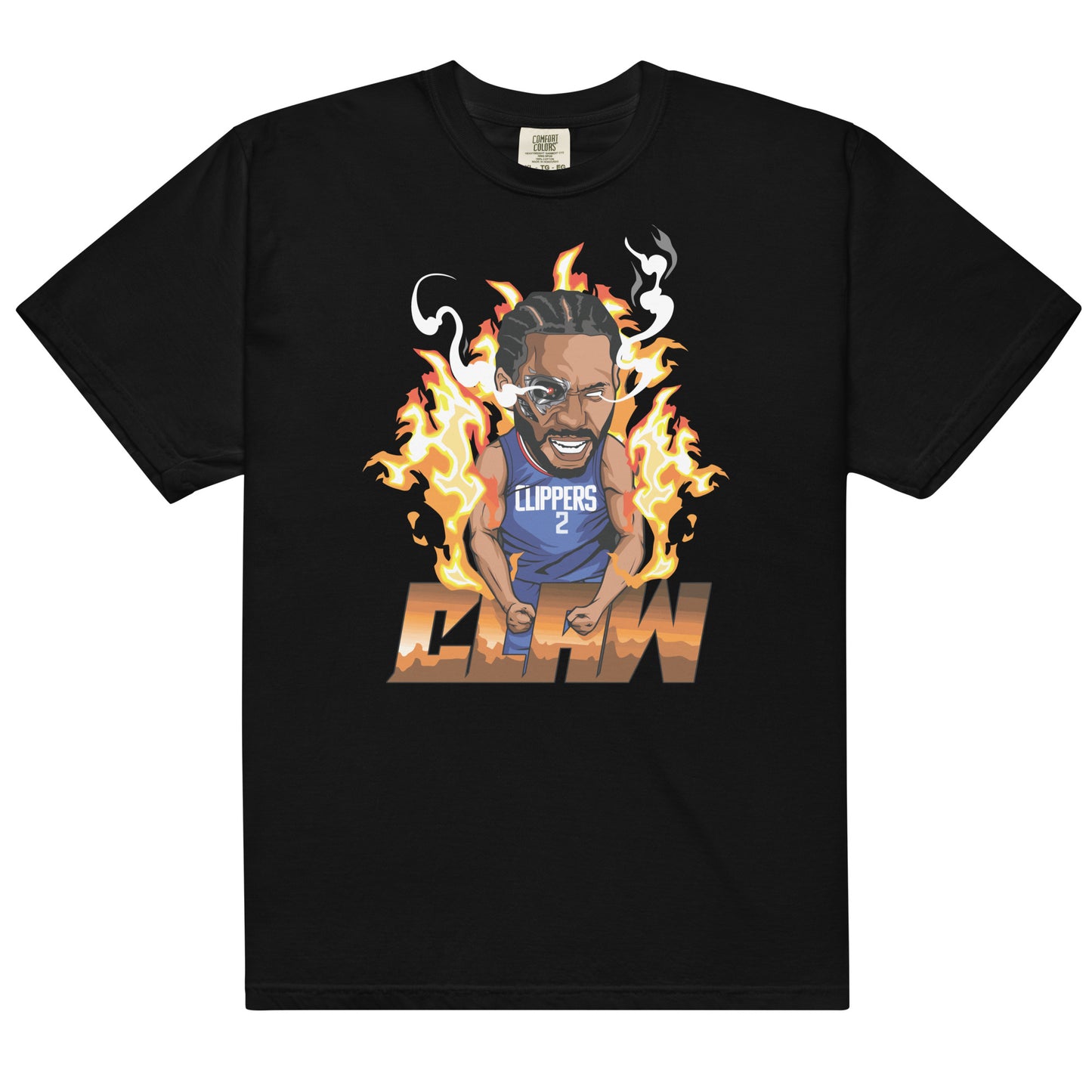 Sports Zone X Mens Kawhi Leonard The Claw Graphics T Shirt