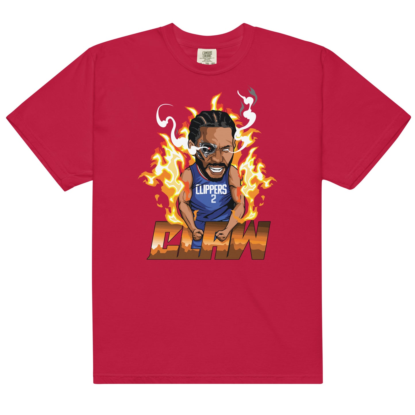 Sports Zone X Mens Kawhi Leonard The Claw Graphics T Shirt