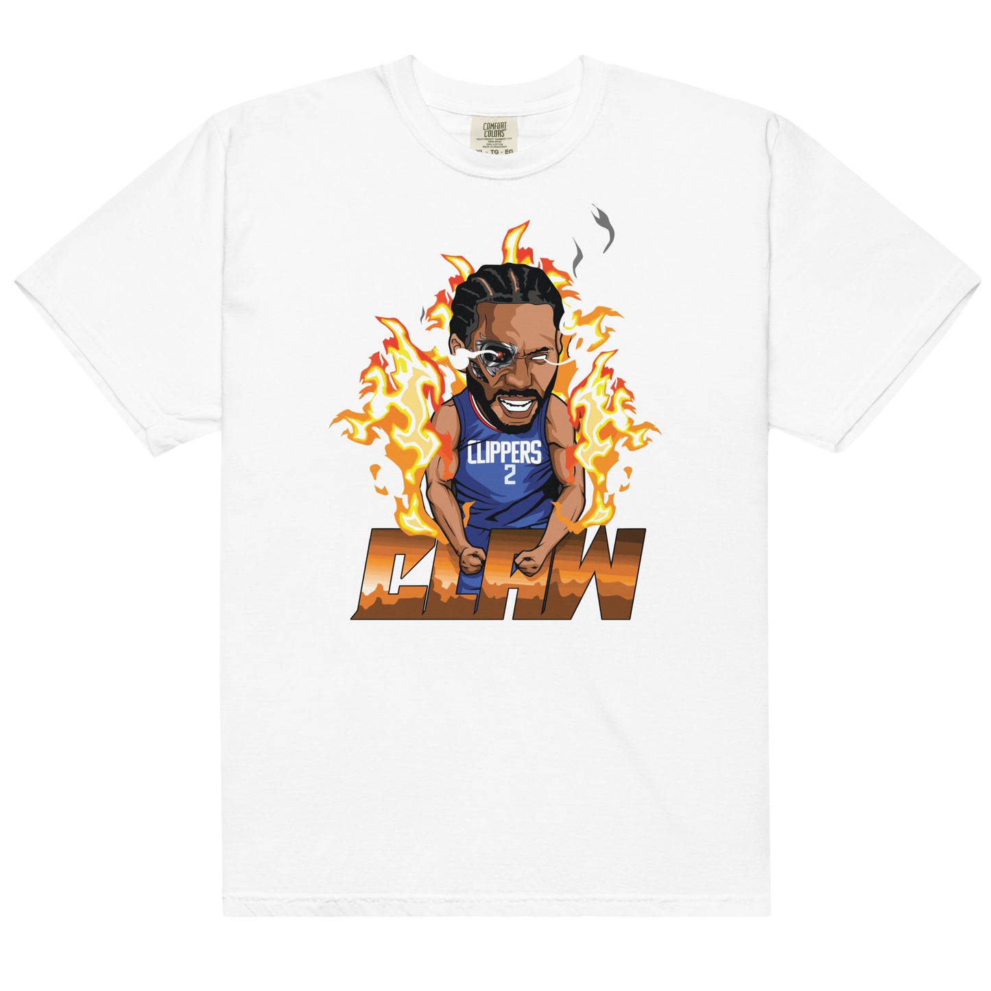 Sports Zone X Mens Kawhi Leonard The Claw Graphics T Shirt